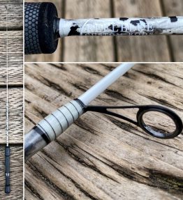 36" Ice Fishing Rod, White